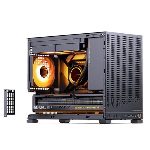 JONSBO D32 PRO Micro ATX PC Case High Compatibility Mini Desktop Case A/B Mode for MB  Support MATX Back Connect/BTF MB 365mm GPU/240AIO/163mm Air Cooler ATX/SFX PSU  USB3 2 PC Gaming case Black