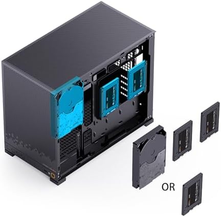 JONSBO D32 PRO Micro ATX PC Case High Compatibility Mini Desktop Case A/B Mode for MB  Support MATX Back Connect/BTF MB 365mm GPU/240AIO/163mm Air Cooler ATX/SFX PSU  USB3 2 PC Gaming case Black