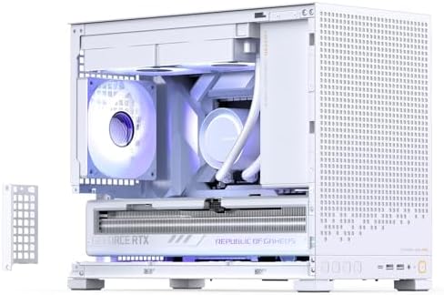 JONSBO D32 PRO Micro ATX PC Case High Compatibility Mini Desktop Case A/B Mode for MB  Support MATX Back Connect/BTF MB 365mm GPU/240AIO/163mm Air Cooler ATX/SFX PSU  USB3 2 PC Gaming case Black