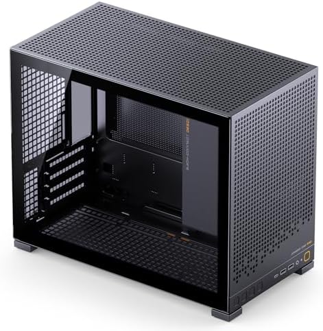 JONSBO D32 PRO Micro ATX PC Case High Compatibility Mini Desktop Case A/B Mode for MB  Support MATX Back Connect/BTF MB 365mm GPU/240AIO/163mm Air Cooler ATX/SFX PSU  USB3 2 PC Gaming case Black