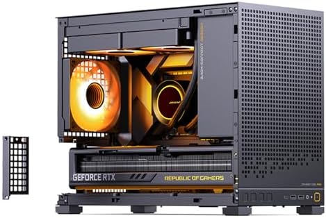 JONSBO D32 PRO Micro ATX PC Case High Compatibility Mini Desktop Case A/B Mode for MB  Support MATX Back Connect/BTF MB 365mm GPU/240AIO/163mm Air Cooler ATX/SFX PSU  USB3 2 PC Gaming case Black