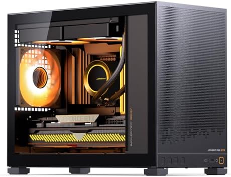 JONSBO D32 PRO Micro ATX PC Case High Compatibility Mini Desktop Case A/B Mode for MB  Support MATX Back Connect/BTF MB 365mm GPU/240AIO/163mm Air Cooler ATX/SFX PSU  USB3 2 PC Gaming case Black