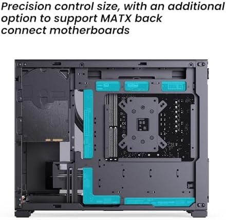 JONSBO D32 STD Micro ATX PC Case High Compatibility Mini Desktop Case  Support MATX Back Connect/BTF MB 365mm GPU/240AIO/163mm Air Cooler  ATX/SFX L/SFX PSU  USB3 2 PC Gaming Black