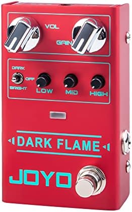 JOYO Modern Metal High Gain Distortion Guitar Effect Pedal with Different Tone Styles for Electric Guitar   True Bypass  Dark Flame R 17 