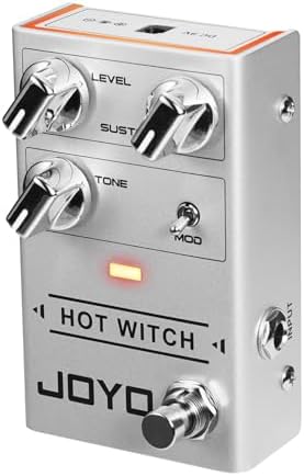 JOYO Modern Metal High Gain Distortion Guitar Effect Pedal with Different Tone Styles for Electric Guitar   True Bypass  Dark Flame R 17 