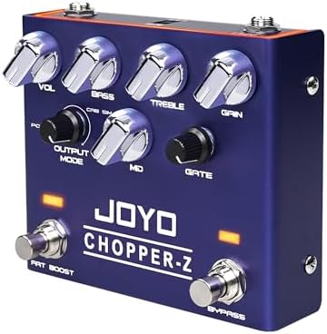 JOYO Modern Metal High Gain Distortion Guitar Effect Pedal with Different Tone Styles for Electric Guitar   True Bypass  Dark Flame R 17 