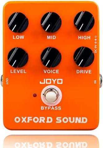 JOYO Modern Metal High Gain Distortion Guitar Effect Pedal with Different Tone Styles for Electric Guitar   True Bypass  Dark Flame R 17 
