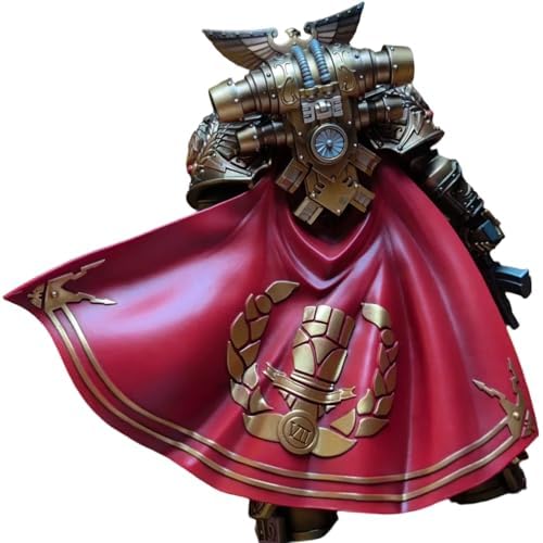 JOYTOY Collectors Edition Rogal Dorn Warhammer 40K 1/18 Action Figures Imperial Fists Rogal Dorn Primarch of the VIlth Legion Collectors Edition Birthday Gifts Collectible Model Warhammer Miniatures