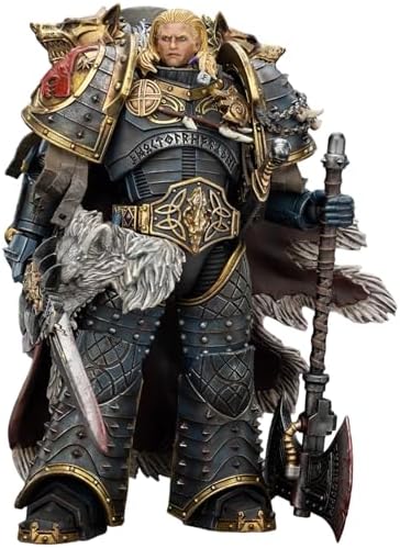 JOYTOY Collectors Edition Rogal Dorn Warhammer 40K 1/18 Action Figures Imperial Fists Rogal Dorn Primarch of the VIlth Legion Collectors Edition Birthday Gifts Collectible Model Warhammer Miniatures