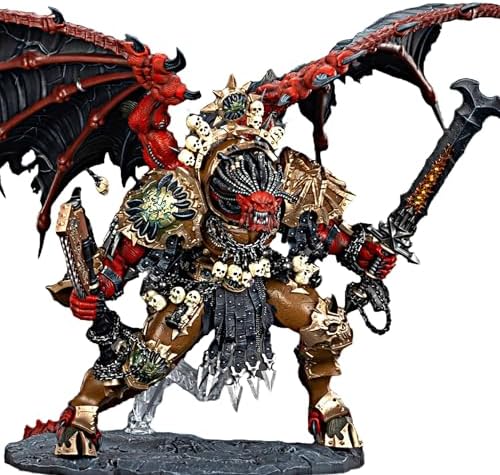JOYTOY Collectors Edition Rogal Dorn Warhammer 40K 1/18 Action Figures Imperial Fists Rogal Dorn Primarch of the VIlth Legion Collectors Edition Birthday Gifts Collectible Model Warhammer Miniatures