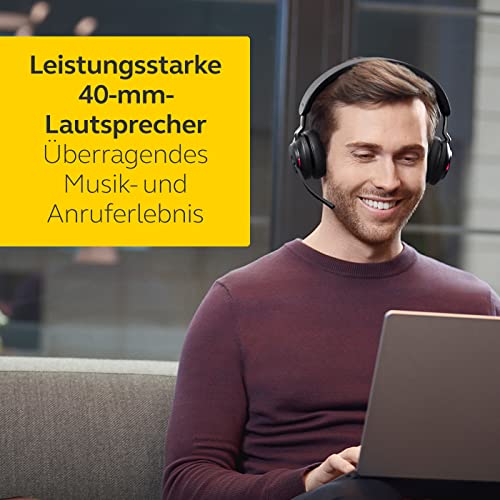 Jabra Evolve2 65 Headset MS Stereo Black