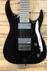 Jackson Dinky Arch Top JS22 7 DK HT 7 St Electric Guitar   Black #M86