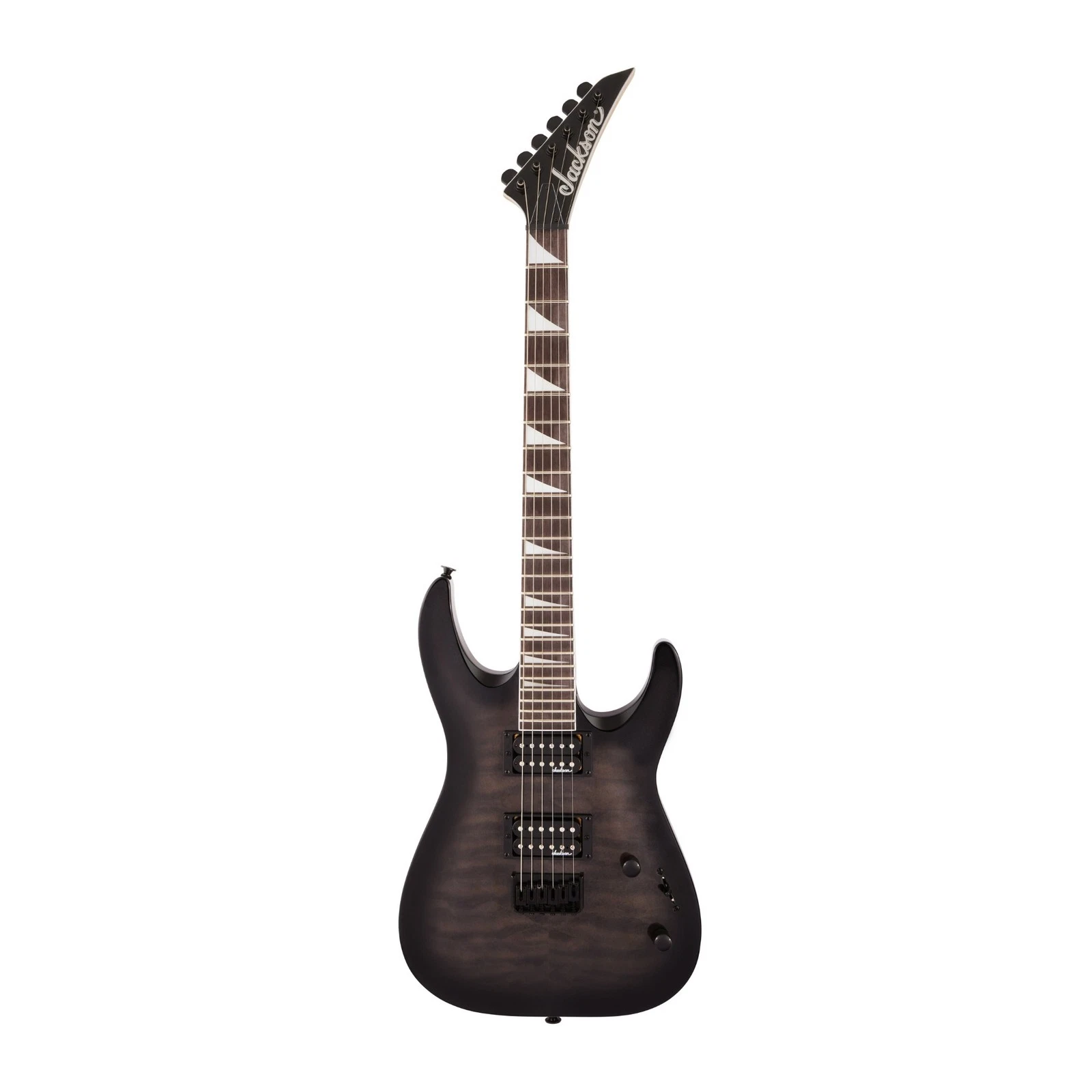 Jackson JS32Q DKA HT Dinky Arch Top Guitar Shredder  Transparent Black Burst 