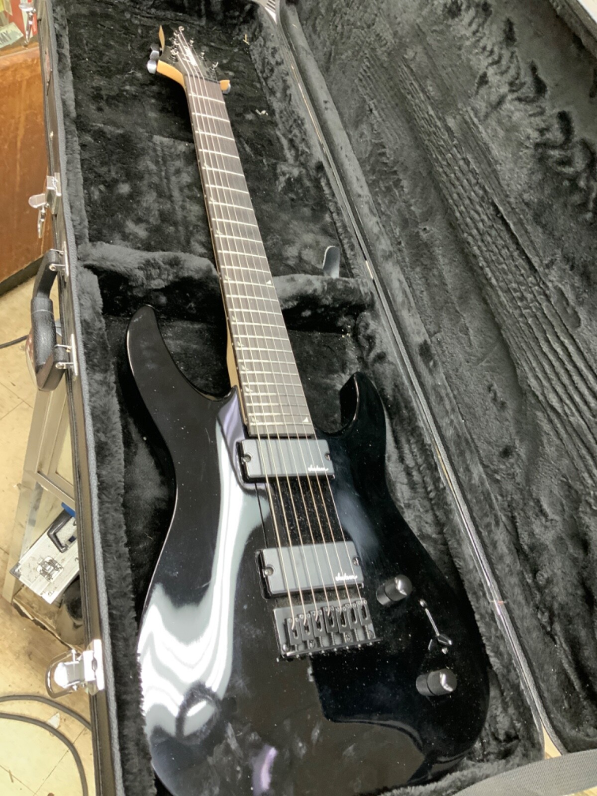 Jackson JS Series Dinky Arch Top JS22 7 DKA HT Amaranth Fingerboard w/ Case