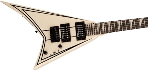 Jackson RR Minion JS1XM Electric Guitar   Snow White with Black Pinstripes  Amaranth Fingerboard