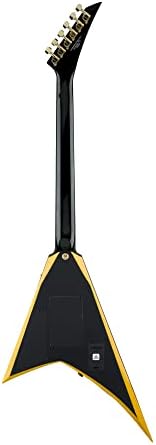 Jackson X Series Rhoads RRX24   Black with Yellow Bevels