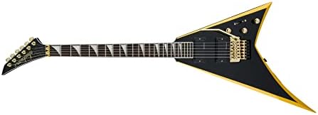 Jackson X Series Rhoads RRX24   Black with Yellow Bevels