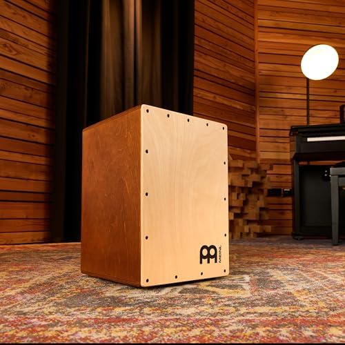 Jam Cajon Box Drum with Snare and Bass Tone for Acoustic Music   MADE IN EUROPE   Baltic Birch Wood  Play with Your Hands  2 YEAR WARRANTY