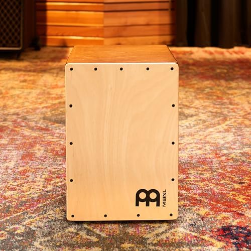 Jam Cajon Box Drum with Snare and Bass Tone for Acoustic Music   MADE IN EUROPE   Baltic Birch Wood  Play with Your Hands  2 YEAR WARRANTY