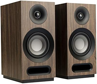 Jamo S 803 Bookshelf Speaker Pair  Walnut 