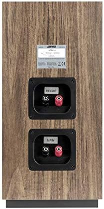 Jamo S 803 Bookshelf Speaker Pair  Walnut 