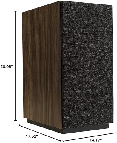 Jamo S 803 Bookshelf Speaker Pair  Walnut 