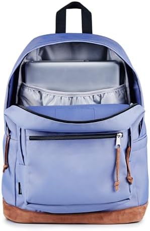 JanSport Right Pack Backpack   Durable Daypack with Padded 15 Laptop Sleeve  Spacious Main Compartment & Integrated Water Bottle Pocket   Russet Red