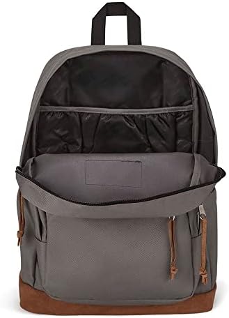 JanSport Right Pack Backpack   Durable Daypack with Padded 15 Laptop Sleeve  Spacious Main Compartment & Integrated Water Bottle Pocket   Russet Red