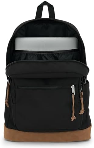 JanSport Right Pack Backpack   Durable Daypack with Padded 15 Laptop Sleeve  Spacious Main Compartment & Integrated Water Bottle Pocket   Russet Red