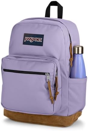 JanSport Right Pack Backpack   Durable Daypack with Padded 15 Laptop Sleeve  Spacious Main Compartment & Integrated Water Bottle Pocket   Russet Red