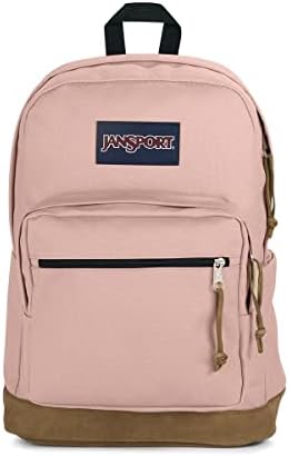 JanSport Right Pack Backpack   Durable Daypack with Padded 15 Laptop Sleeve  Spacious Main Compartment & Integrated Water Bottle Pocket   Russet Red