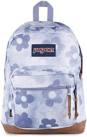 JanSport Right Pack Backpack   Durable Daypack with Padded 15 Laptop Sleeve  Spacious Main Compartment & Integrated Water Bottle Pocket   Russet Red