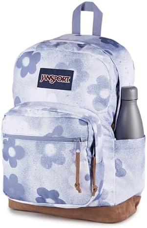 JanSport Right Pack Backpack   Durable Daypack with Padded 15 Laptop Sleeve  Spacious Main Compartment & Integrated Water Bottle Pocket   Russet Red