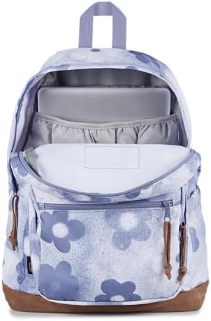 JanSport Right Pack Backpack   Durable Daypack with Padded 15 Laptop Sleeve  Spacious Main Compartment & Integrated Water Bottle Pocket   Russet Red