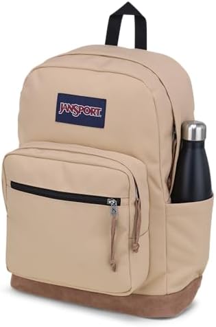 JanSport Right Pack Backpack   Durable Daypack with Padded 15 Laptop Sleeve  Spacious Main Compartment & Integrated Water Bottle Pocket   Russet Red