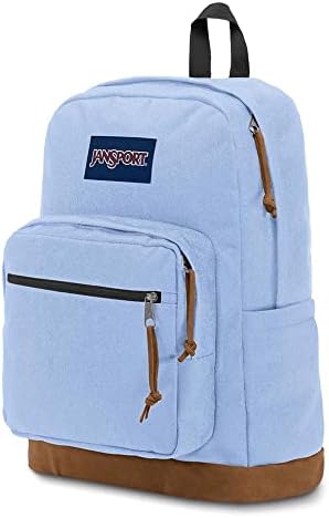 JanSport Right Pack Backpack   Durable Daypack with Padded 15 Laptop Sleeve  Spacious Main Compartment & Integrated Water Bottle Pocket   Russet Red