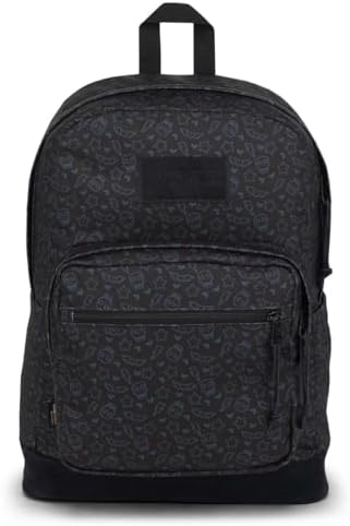 JanSport Right Pack Backpack   Durable Daypack with Padded 15 Laptop Sleeve  Spacious Main Compartment & Integrated Water Bottle Pocket   Russet Red