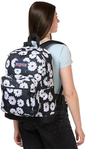 JanSport Right Pack Backpack   Durable Daypack with Padded 15 Laptop Sleeve  Spacious Main Compartment & Integrated Water Bottle Pocket   Russet Red