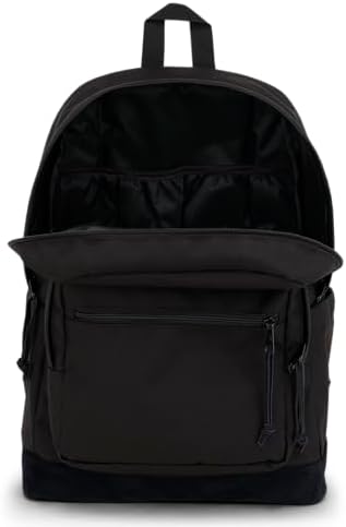 JanSport Right Pack Backpack   Durable Daypack with Padded 15 Laptop Sleeve  Spacious Main Compartment & Integrated Water Bottle Pocket   Russet Red