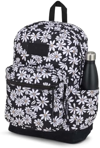 JanSport Right Pack Backpack   Durable Daypack with Padded 15 Laptop Sleeve  Spacious Main Compartment & Integrated Water Bottle Pocket   Russet Red