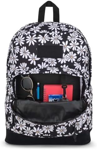 JanSport Right Pack Backpack   Durable Daypack with Padded 15 Laptop Sleeve  Spacious Main Compartment & Integrated Water Bottle Pocket   Russet Red