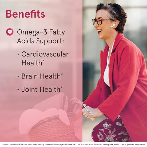 Jarrow Formulas EPA DHA Balance  1 200 mg Omega 3 Fatty Acids for Cardiovascular Support  240 Softgels  120 Day Supply