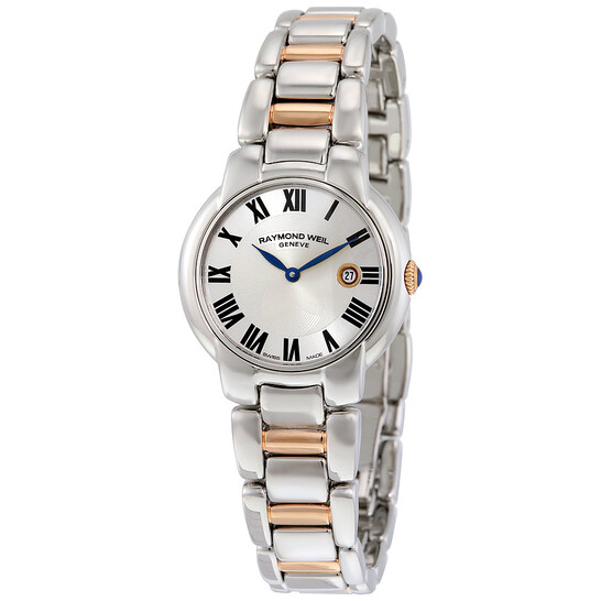 Jasmine Silver Dial Two tone Ladies Watch