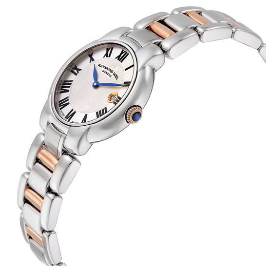 Jasmine Silver Dial Two tone Ladies Watch