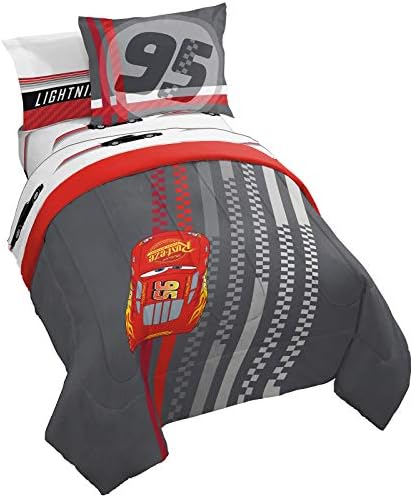 Jay Franco Disney Lilo & Stitch Twin Comforter Set   5 Piece Bedding Includes Sheet Set & Pillow Covers   Super Soft Kids Floral Bedding