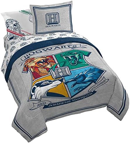 Jay Franco Disney Lilo & Stitch Twin Comforter Set   5 Piece Bedding Includes Sheet Set & Pillow Covers   Super Soft Kids Floral Bedding