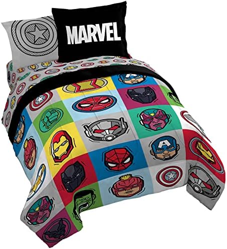 Jay Franco Disney Lilo & Stitch Twin Comforter Set   5 Piece Bedding Includes Sheet Set & Pillow Covers   Super Soft Kids Floral Bedding