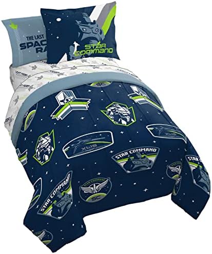 Jay Franco Disney Lilo & Stitch Twin Comforter Set   5 Piece Bedding Includes Sheet Set & Pillow Covers   Super Soft Kids Floral Bedding