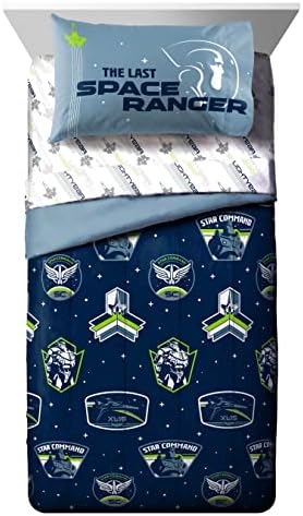 Jay Franco Disney Lilo & Stitch Twin Comforter Set   5 Piece Bedding Includes Sheet Set & Pillow Covers   Super Soft Kids Floral Bedding