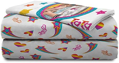 Jay Franco Disney Lilo & Stitch Twin Comforter Set   5 Piece Bedding Includes Sheet Set & Pillow Covers   Super Soft Kids Floral Bedding